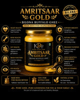 Amritsaar Gold Bilona Churned Buffalo Ghee