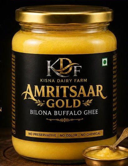 Amritsaar Gold Bilona Churned Buffalo Ghee
